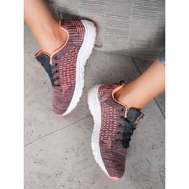 Ax Boxing Sport Shoes With Mesh pink 2
