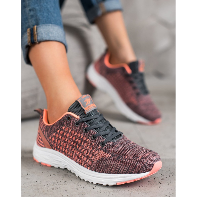 Ax Boxing Sport Shoes With Mesh pink 1