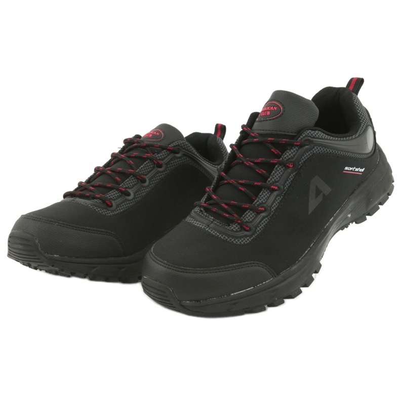 American Club HL02 waterproof softshell sports shoes black red grey 3 American Club HL02 waterproof softshell sports shoes black red grey 3