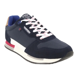 American Club RH12 lightweight sneakers white navy blue 1 American Club RH12 lightweight sneakers white navy blue 1