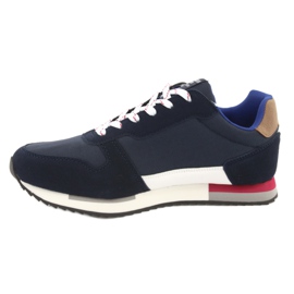 American Club RH12 lightweight sneakers white navy blue 2 American Club RH12 lightweight sneakers white navy blue 2