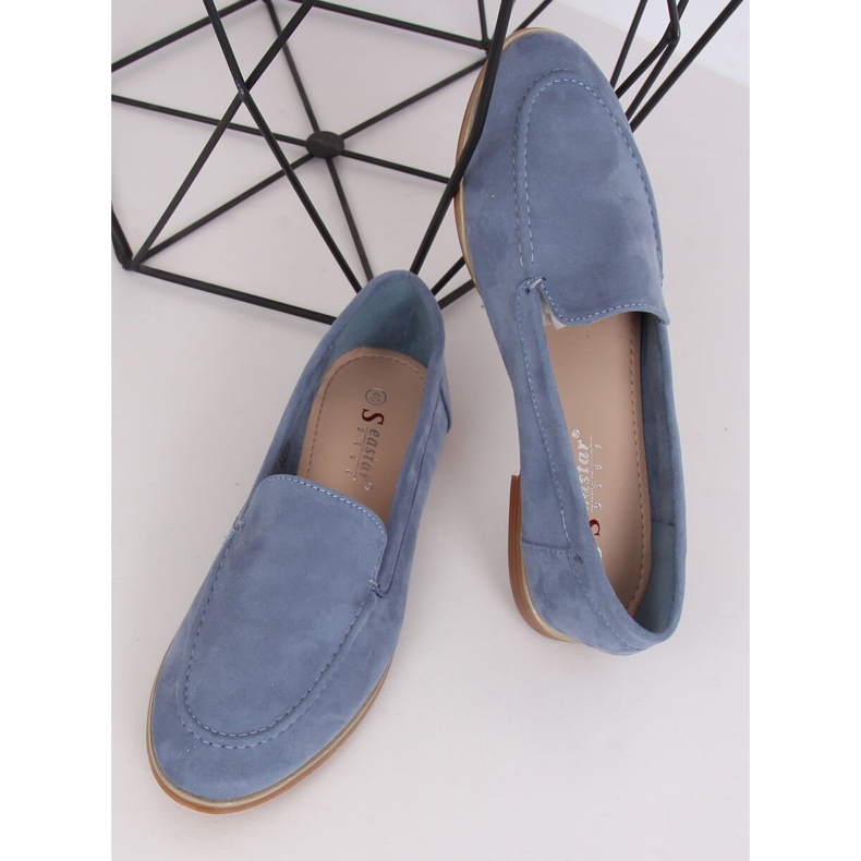 Blue Women's loafers T359P Blue 1 Blue Women's loafers T359P Blue 1
