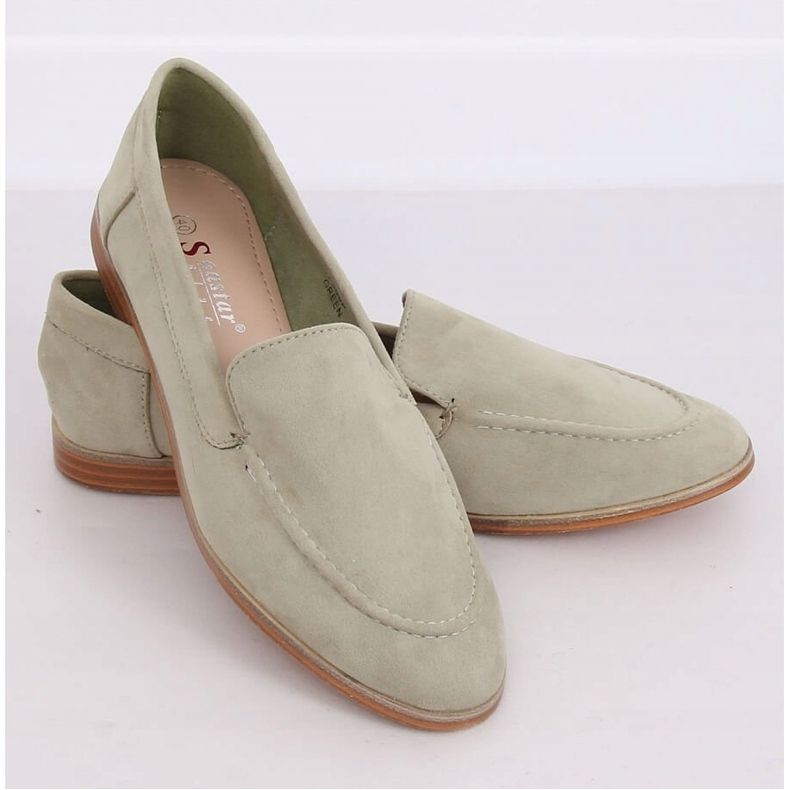 Women's aquamarine loafers T359P Green 1 Women's aquamarine loafers T359P Green 1