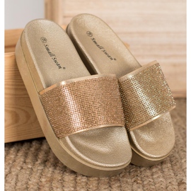 SHELOVET Slippers On The Platform yellow 1