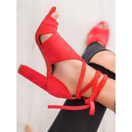 Seastar Tied Sandals On A Post red 2