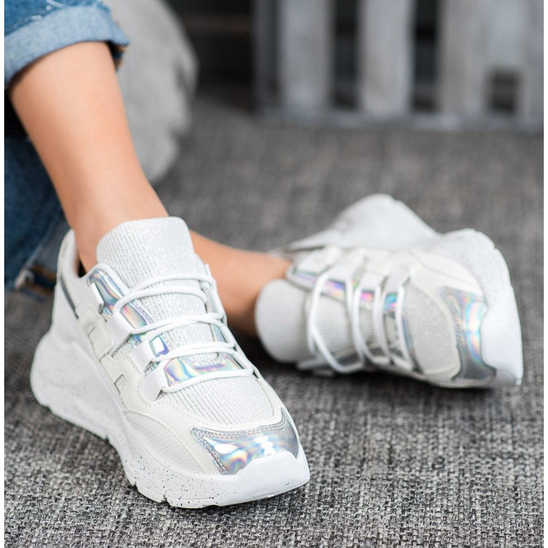 Seastar Sneakers With Glitter white 1