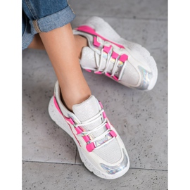 Seastar Sneakers With Glitter white multicolored 1
