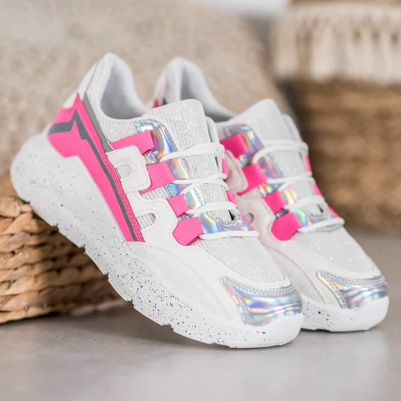 Seastar Sneakers With Glitter white multicolored 2