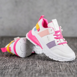 Seastar Colorful Sneakers With Mesh white multicolored 1