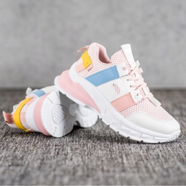 Seastar Colorful Sneakers With Mesh white multicolored 1