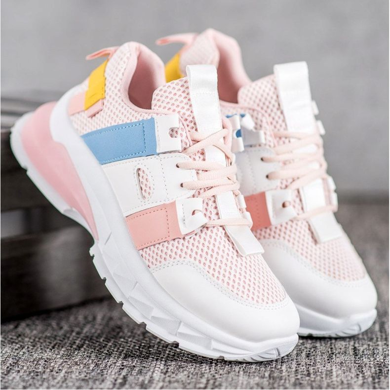 Seastar Colorful Sneakers With Mesh white multicolored 2