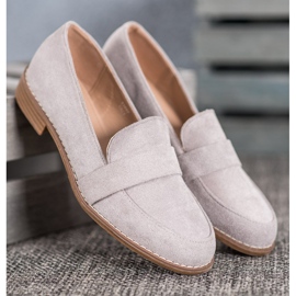 Seastar Slip-on Suede Shoes grey 2