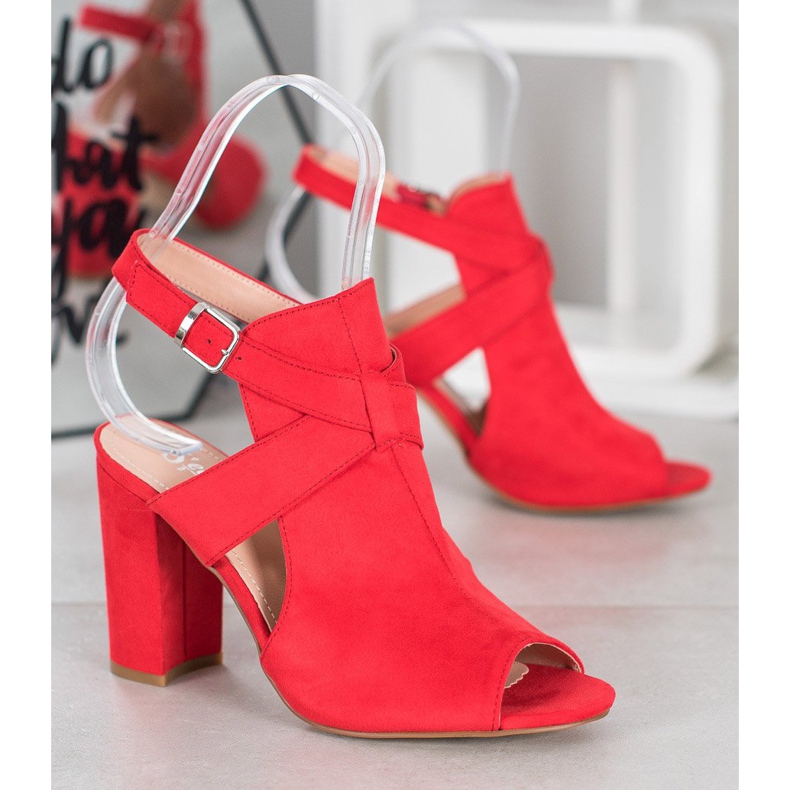 Seastar Stylish Sandals On A Bar red 1