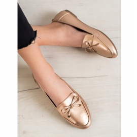 Clowse Elegant golden ballerinas 1