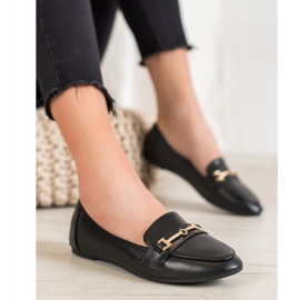 Clowse Stylish Eco Leather Footwear black 1