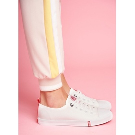 White women's shoes sneakers Big Star FF274087 1