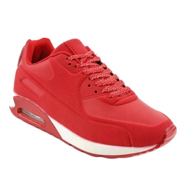 Red sports shoes B390-9 1