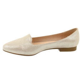 Lords gold ballerinas Sergio Leone 610 golden 2
