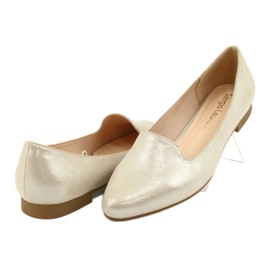 Lords gold ballerinas Sergio Leone 610 golden 4