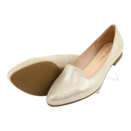 Lords gold ballerinas Sergio Leone 610 golden 5