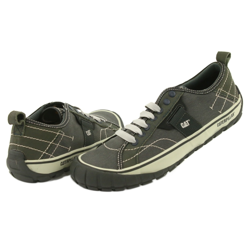 Caterpillar Neder Canvas M P713031 brown grey 3