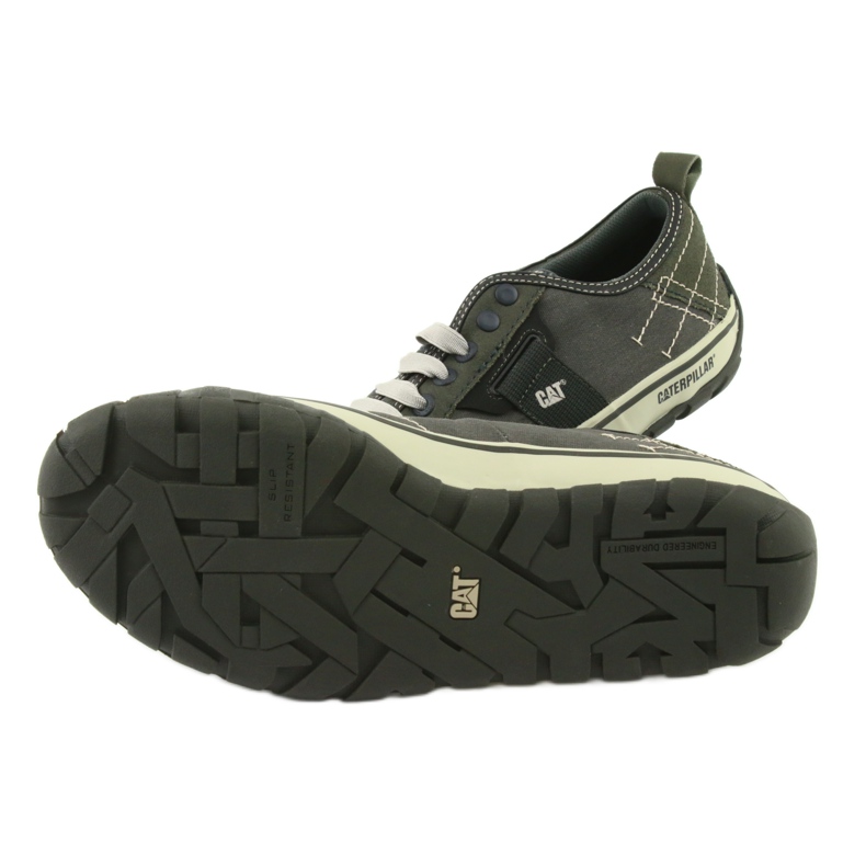Caterpillar Neder Canvas M P713031 brown grey 4