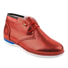 Red jazz shoes classic shoes JFL654-1 1