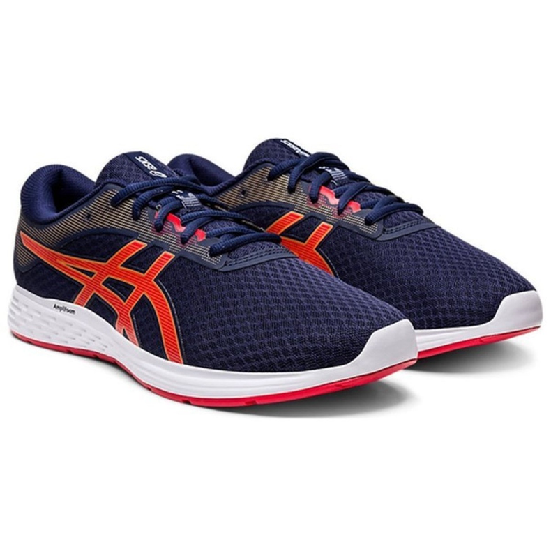 Asics Patriot 11 M 1011A568-402 men's shoes red navy blue 2
