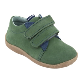Leather children's shoes for Velcro Green 305 Mazurek 1 Leather children's shoes for Velcro Green 305 Mazurek 1