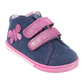 Mazurek 264 Motor -navy/pink butterfly boots blue 1