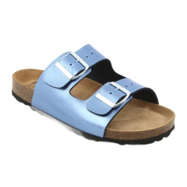Medical slippers IZZI, BIOX Alex blue 1