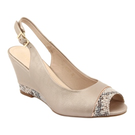 Gold capuccino sandals Sergio Leone 777 beige brown golden 1 Gold capuccino sandals Sergio Leone 777 beige brown golden 1