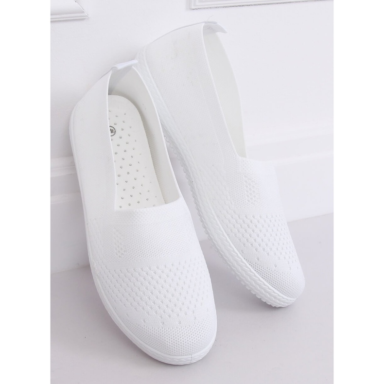 NB338P White mesh sneakers 1