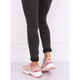 Pink HL-12 Pink sports shoes 2