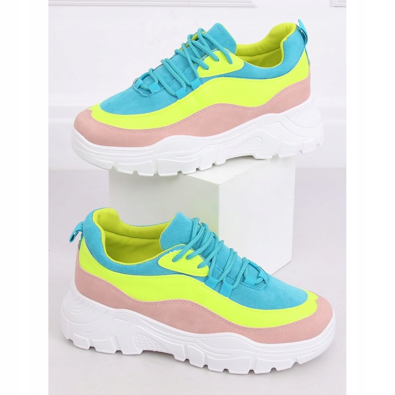 Multicolor sports shoes 902-3 Pink multicolored 1