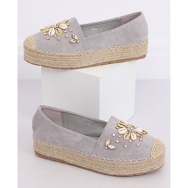 Gray Espadrilles for women JH96P Gray grey 1