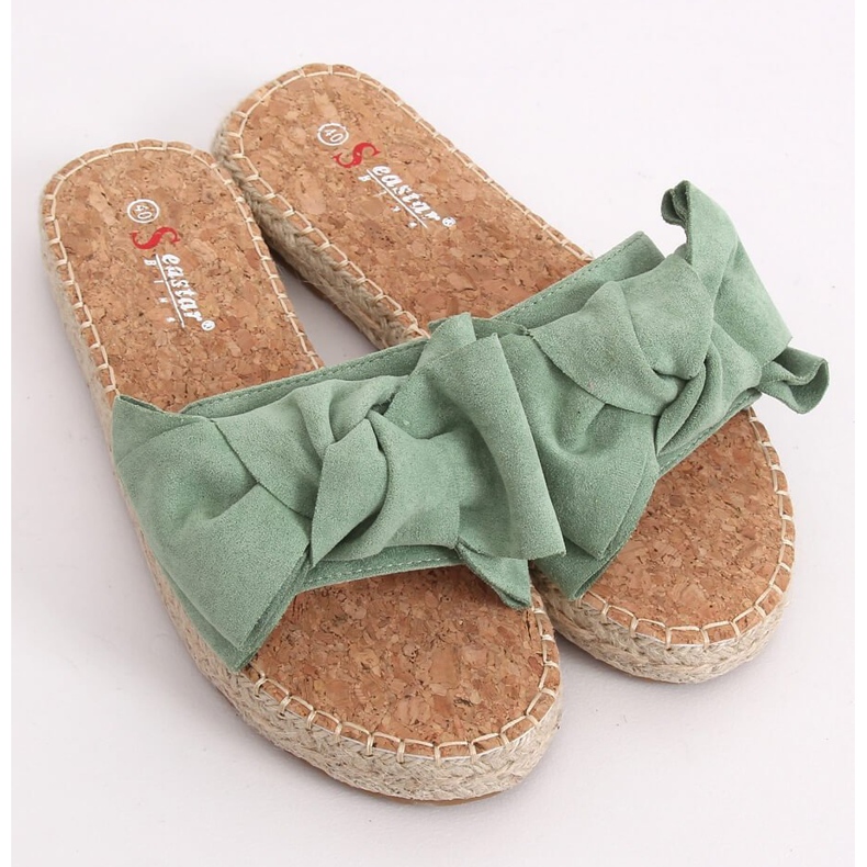Green espadrilles JH115P Green 1