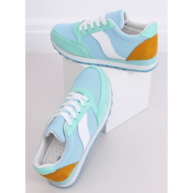 Multicolored BL191P Blue sports shoes 2