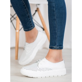 Goodin Light Leather Shoes white 1