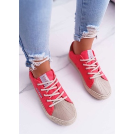 Cross Jeans Pink women's sneakers CrossJeansDD2R4096 2 Cross Jeans Pink women's sneakers CrossJeansDD2R4096 2