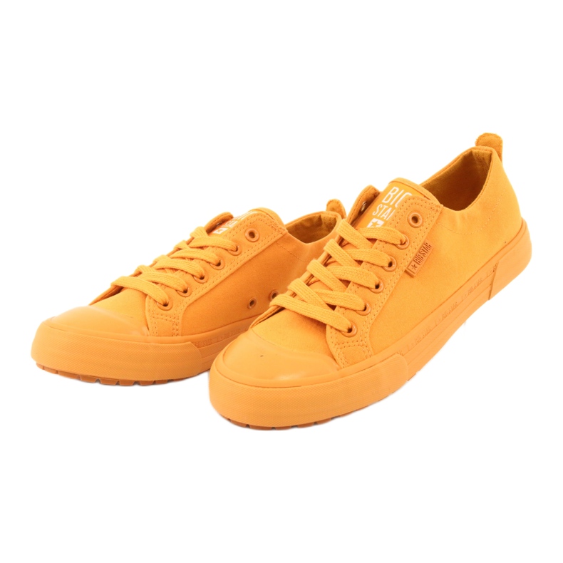 Yellow Big Star FF274A086 tied sneakers 3 Yellow Big Star FF274A086 tied sneakers 3