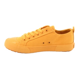 Yellow Big Star FF274A086 tied sneakers 2 Yellow Big Star FF274A086 tied sneakers 2