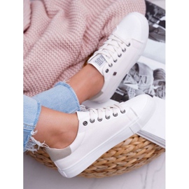 White Women's shoes sneakers Big Star BB274033 1
