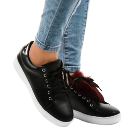 Classic black sneakers 68-41 1