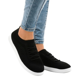 Black women's sports shoes 2969 1