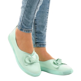 Blue slip-on sneakers 8895-10 1