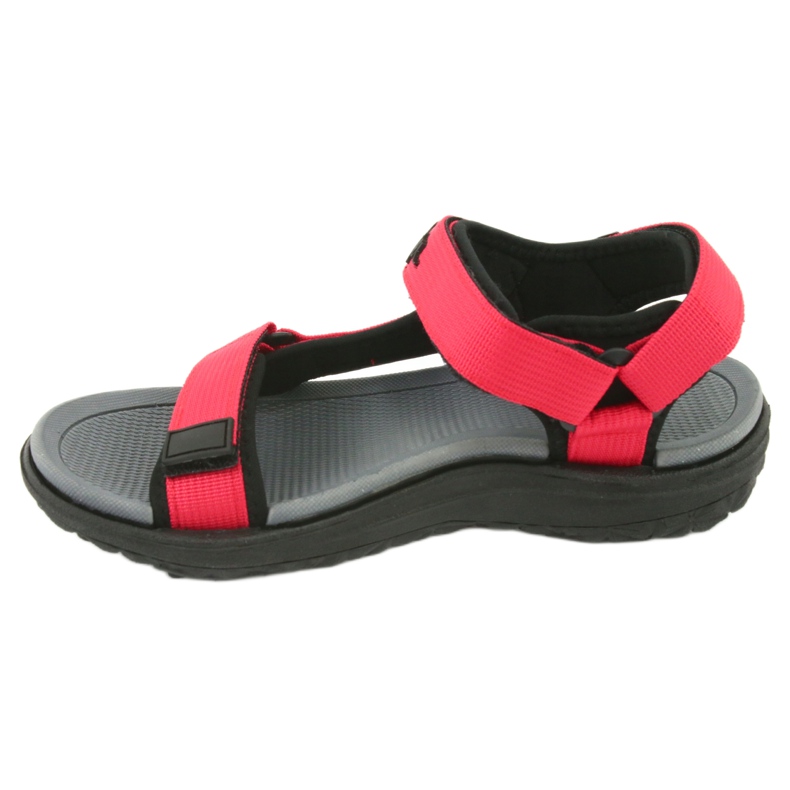 Sandals with a foam insert Lee Cooper LCW-20-34-014 black red 2