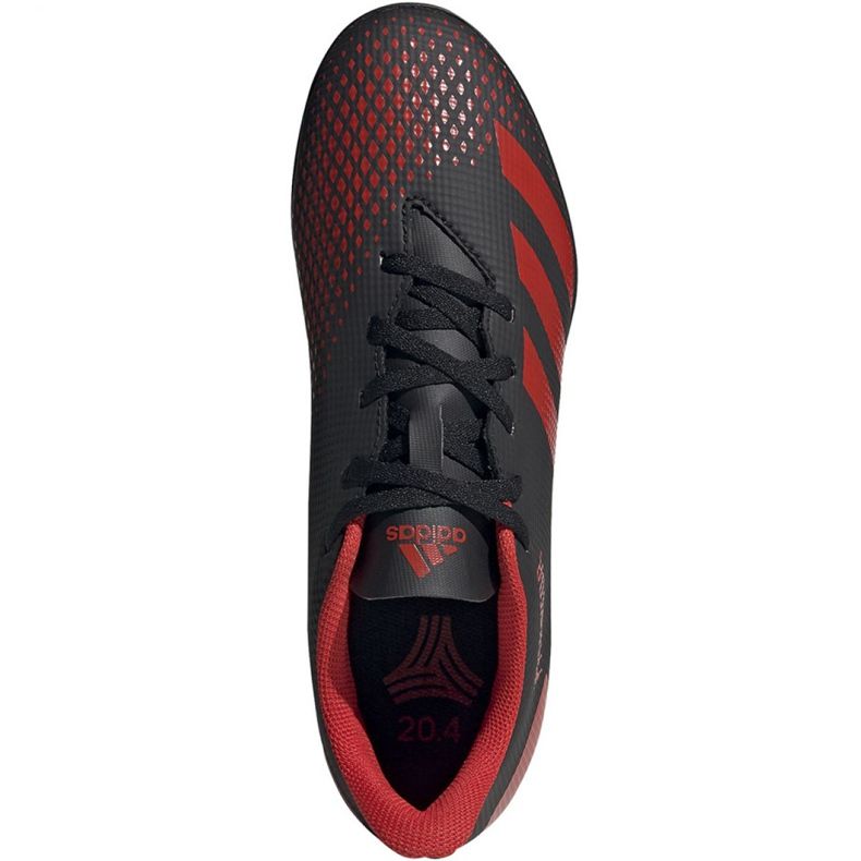 Adidas Predator 20.4 Tf EE9585 football boots black, red black 1