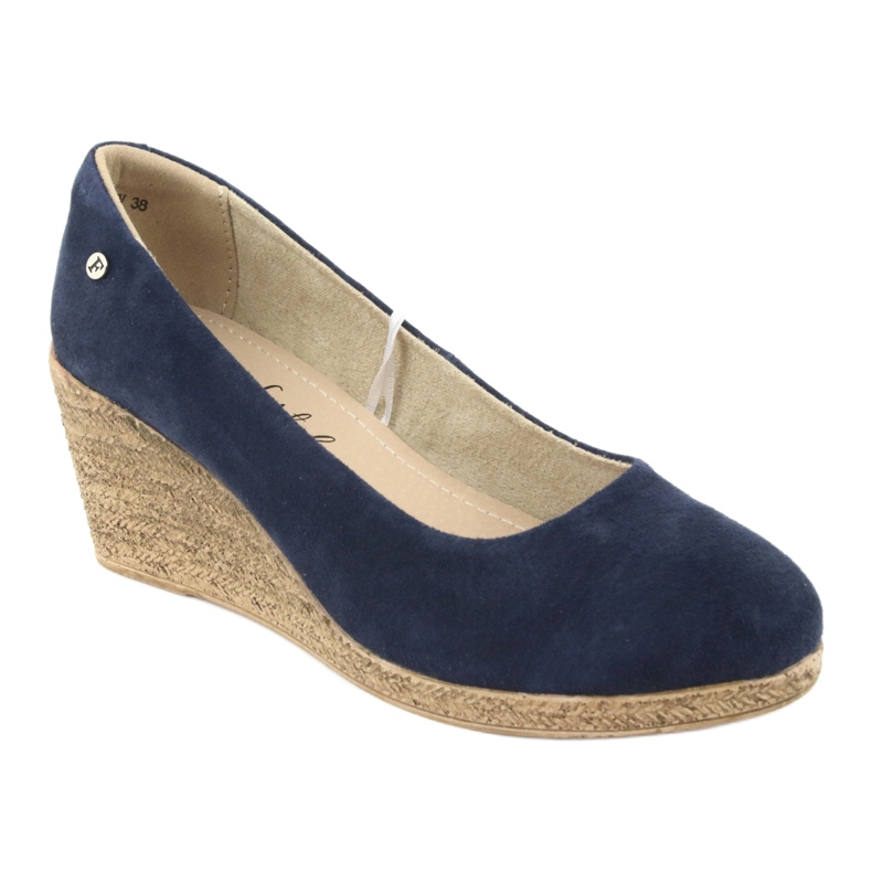 Pumps wedge Filippo DP1328 navy blue 1