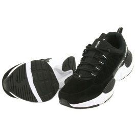McKey MSP1464 suede sports shoes black 5